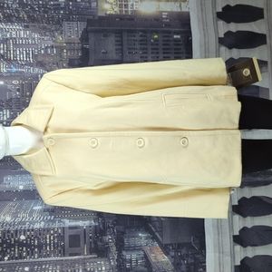 Merona sz XL New With Defects Wool Cream Color Coat from 2004